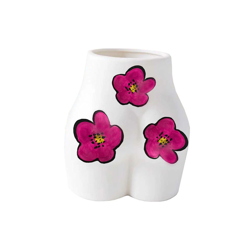 Thumbnail of Pink Flower Booty Vase image