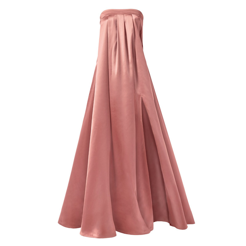 open lace back dress Venus Elegant Open Back Plunge Neck Flowy Halter Dress