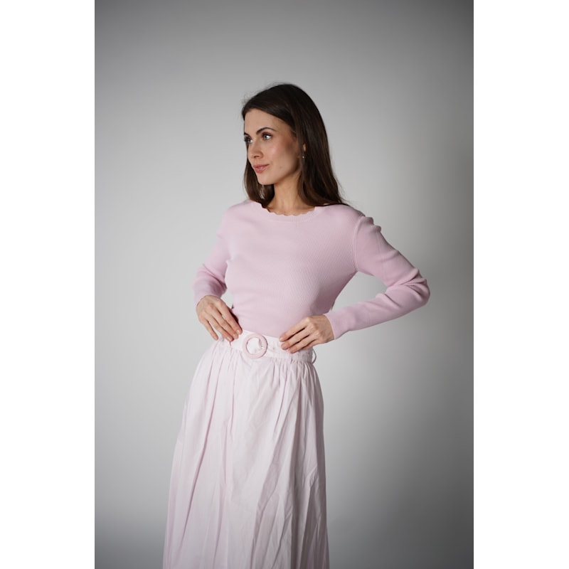 Thumbnail of Blush Flare Skirt image
