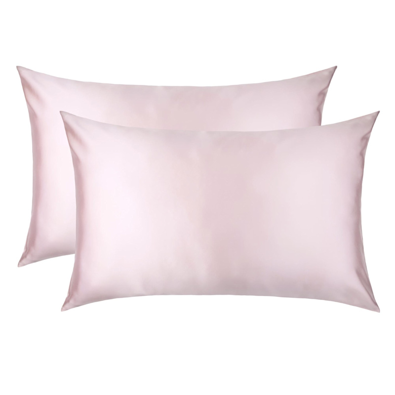 Thumbnail of Pink Silk Works Pillowcase Set Of Two image