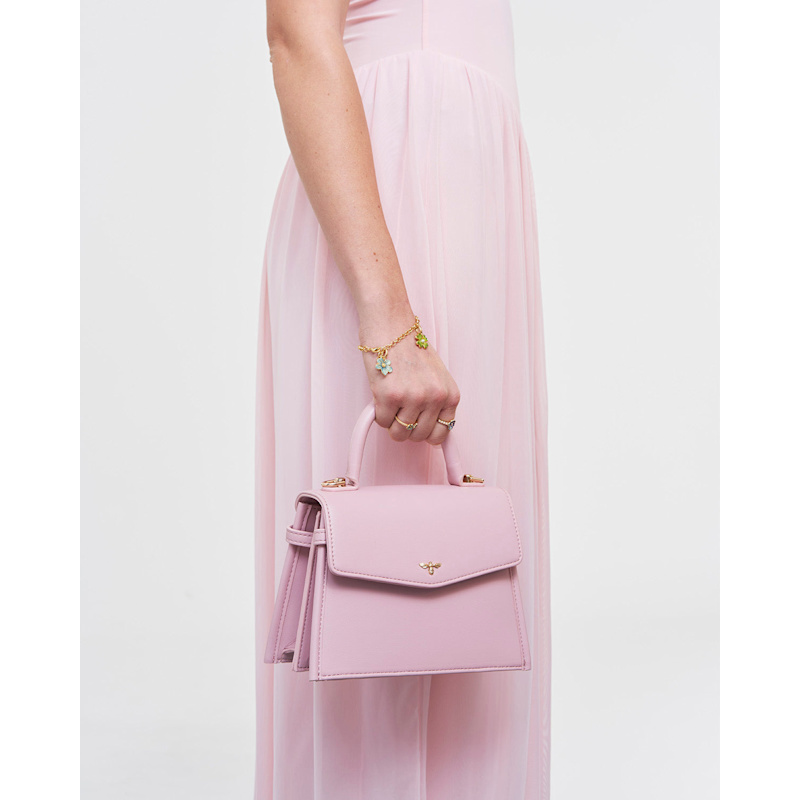 Thumbnail of Pink Structured Tote Bag Small image