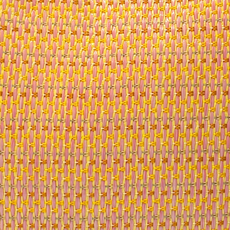 Thumbnail of Pink Woven Beach Clutch image