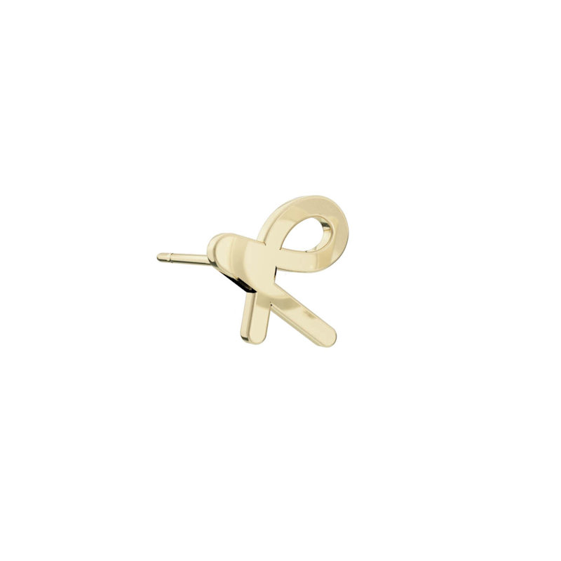 Thumbnail of Alphabet Stud Earring - Gold image