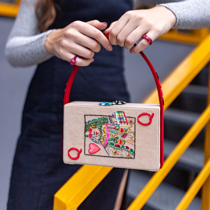 Thumbnail of Poker Clutch Bag image