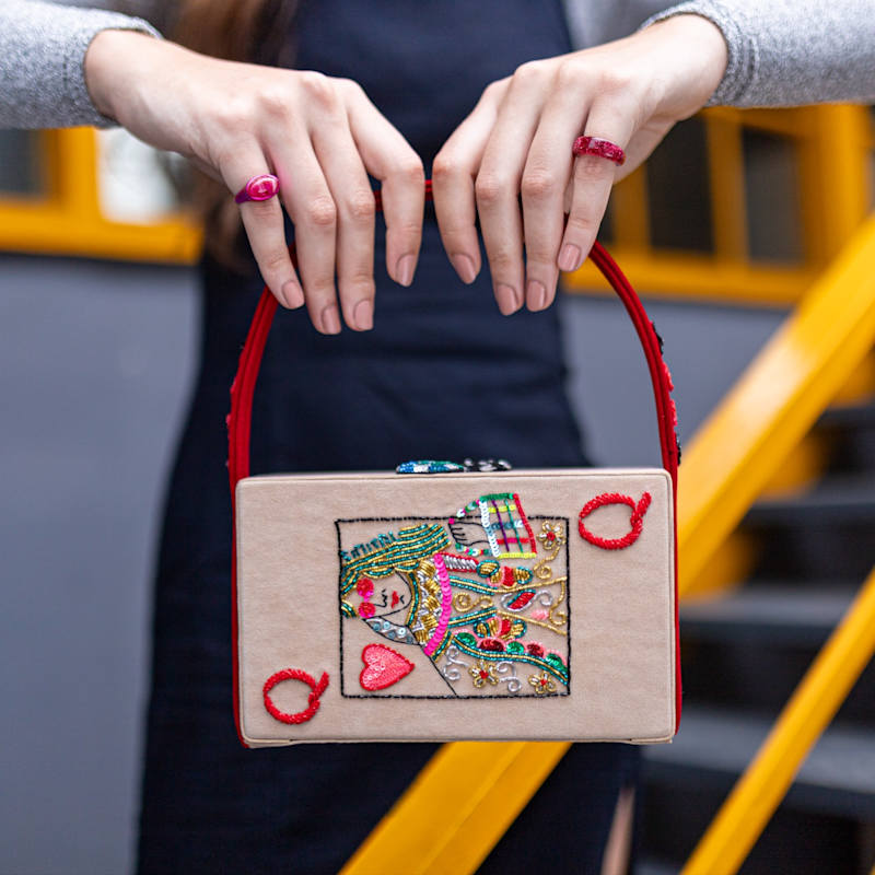 Thumbnail of Poker Clutch Bag image