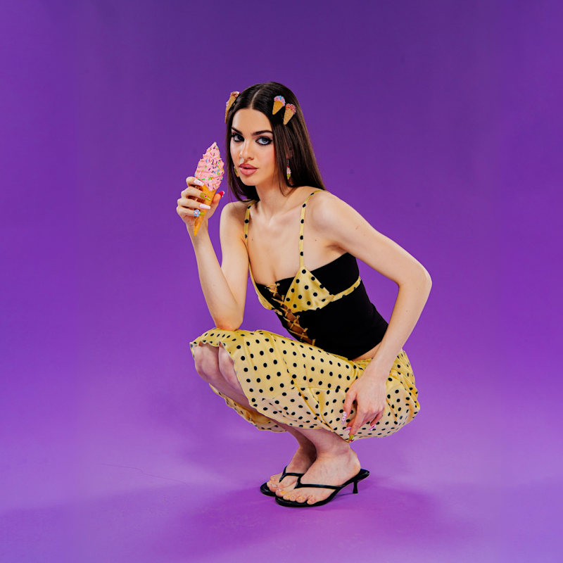Thumbnail of Polka Dot Bikini Corset image