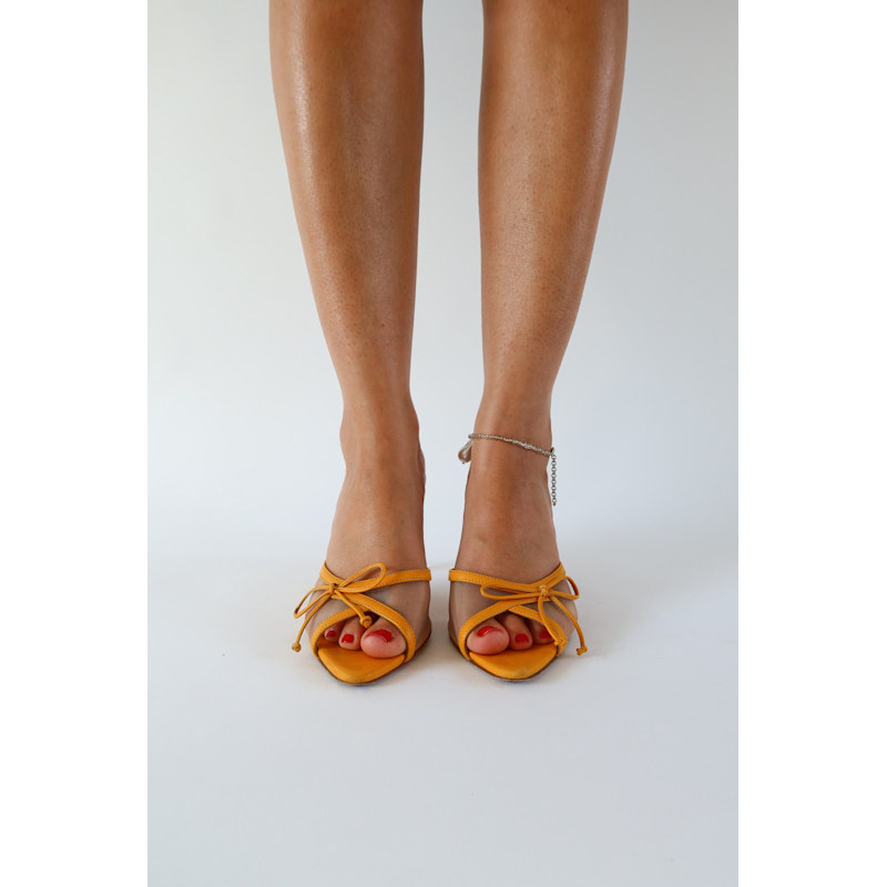 Thumbnail of Pony Heel In Mango Orange image
