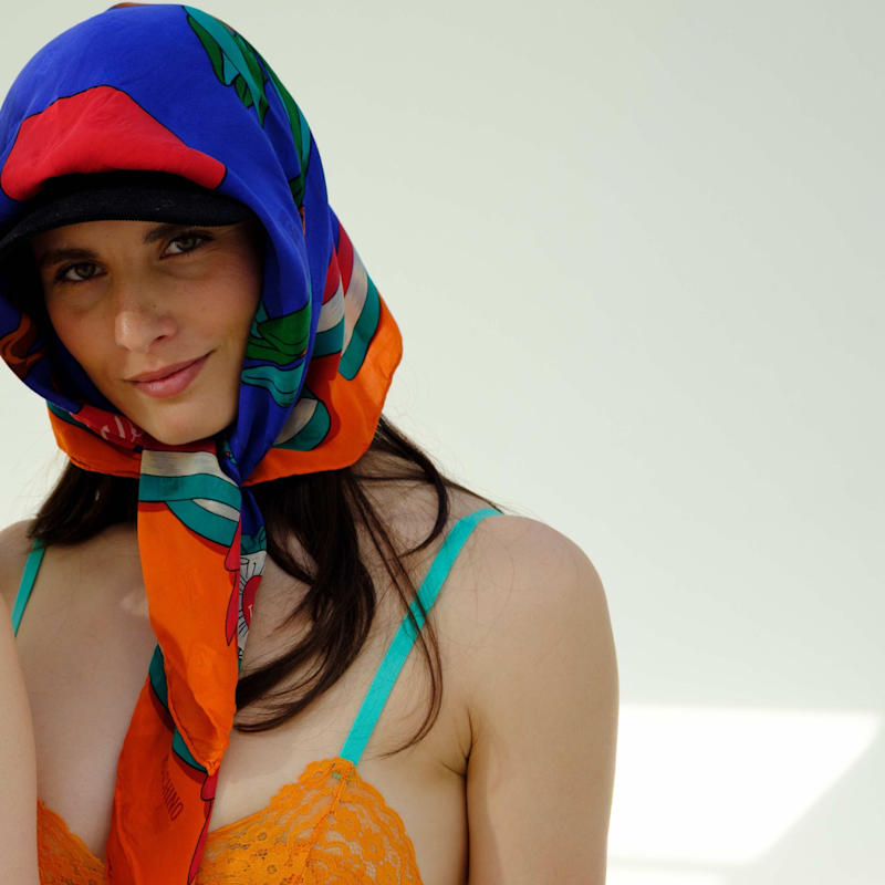 Thumbnail of Pop Orange Lace Panty image