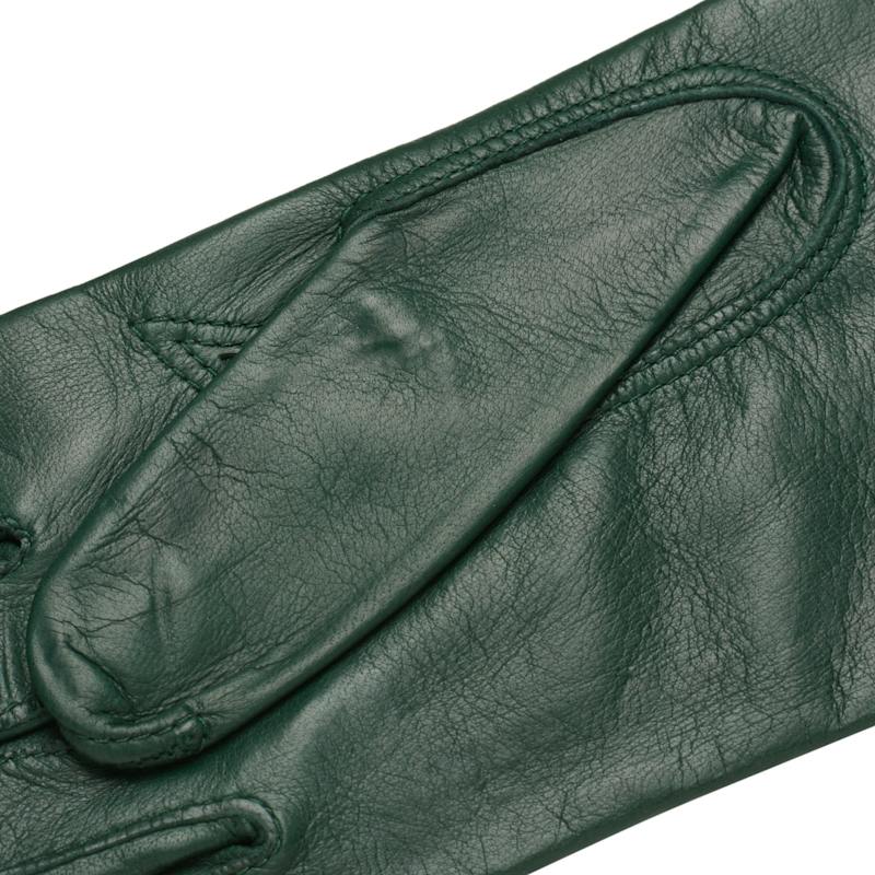 Thumbnail of Vernazza - Leather Gloves For Woman In Green image