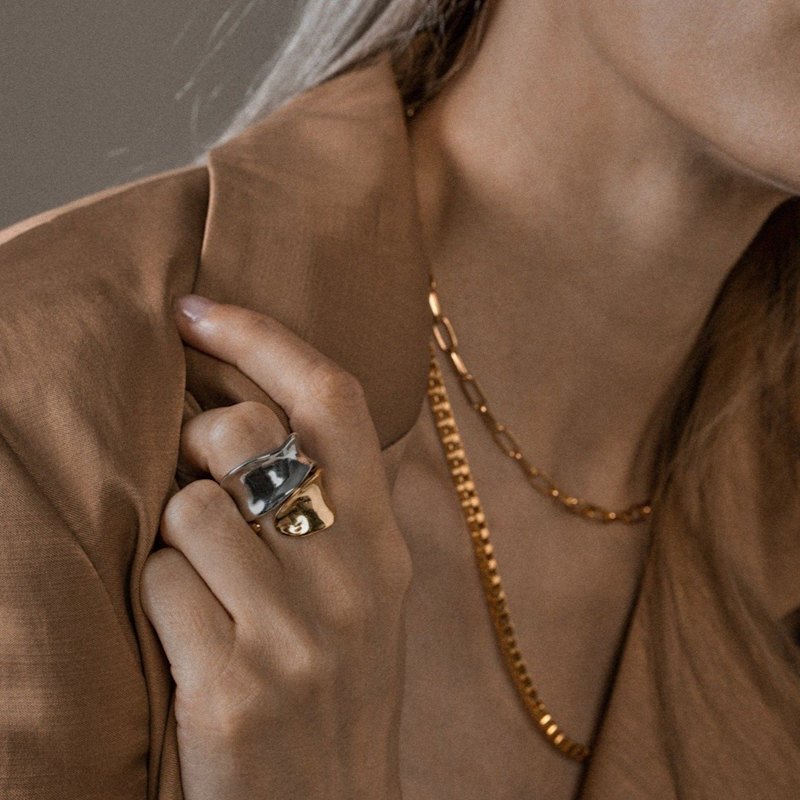 Thumbnail of Agave Ring - 18K Gold Vermeil image
