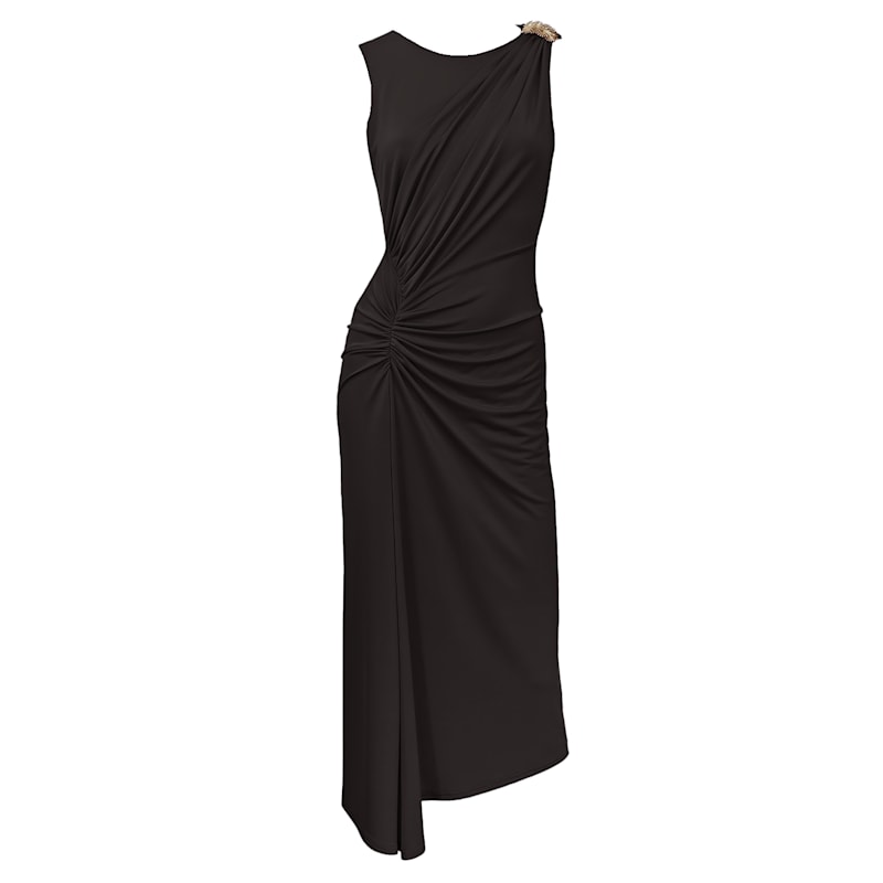 Thumbnail of Prima Donna Black Dress With Brooch Detail image