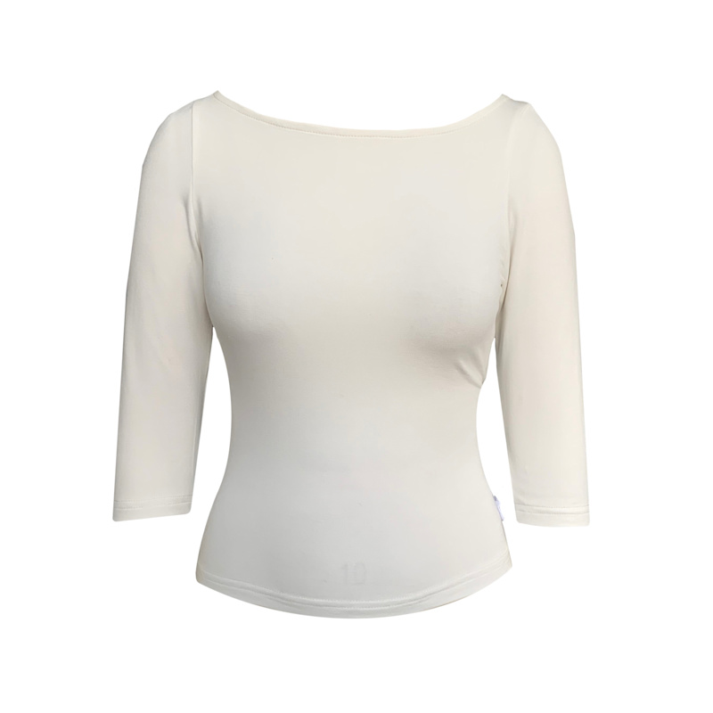 Thumbnail of Primrose Top With Bow In Cream image