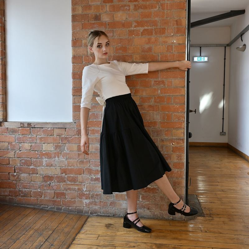 Thumbnail of Primrose Top With Bow In Cream image