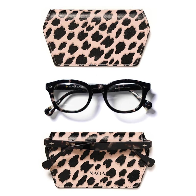 Thumbnail of Slim Glasses Case Leopard Print image