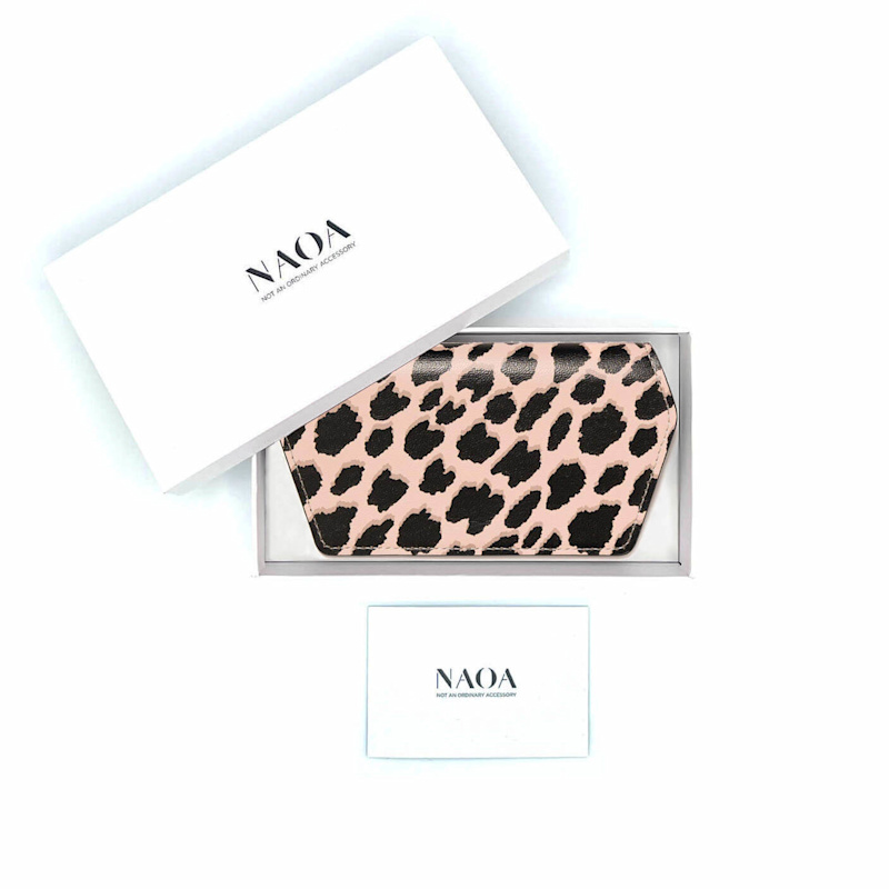 Thumbnail of Slim Glasses Case Leopard Print image