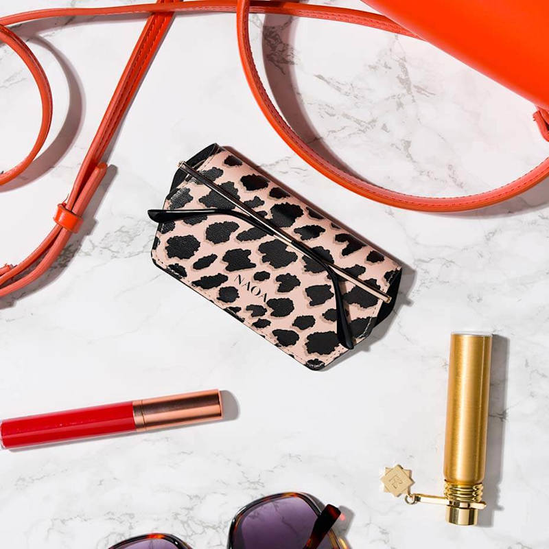 Thumbnail of Slim Glasses Case Leopard Print image