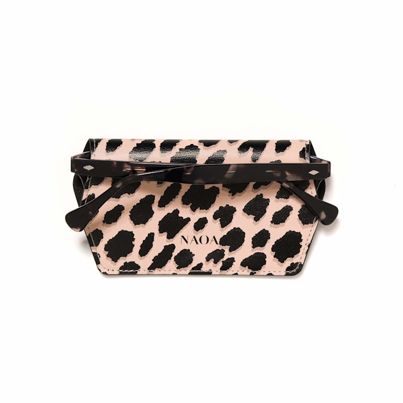 Thumbnail of Slim Glasses Case Leopard Print image