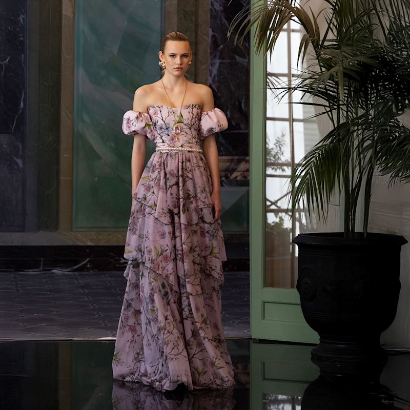 Thumbnail of Provence PoèMe Pink Gown image