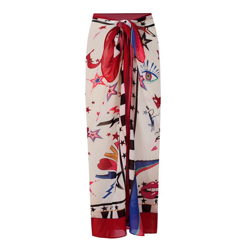 Thumbnail of Amare Pop Print Sarong Pareo image