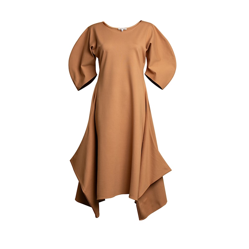 bianca nude dress Vitarelli 4 Way Stretch Design Dress