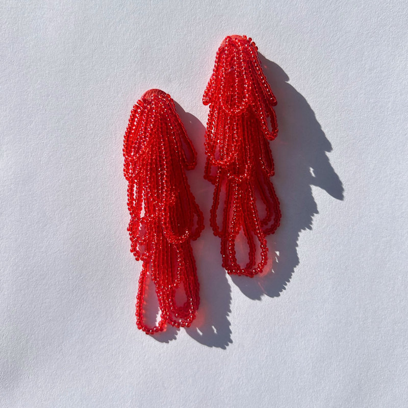 Thumbnail of Pulse Dangle Bead Earrings image
