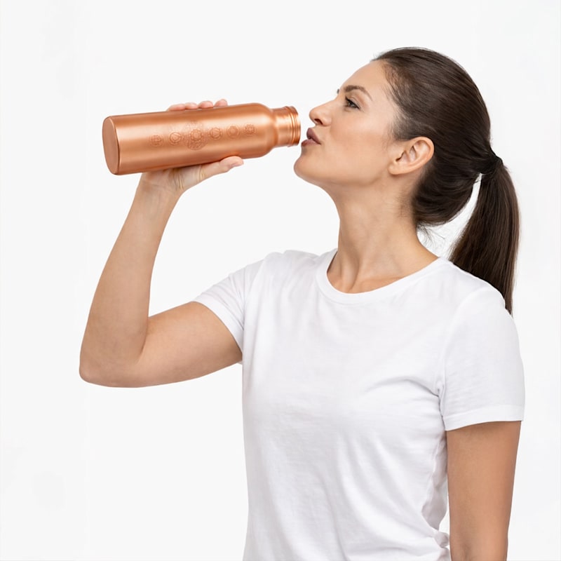 Thumbnail of Pure Copper Bottle - Chakra image