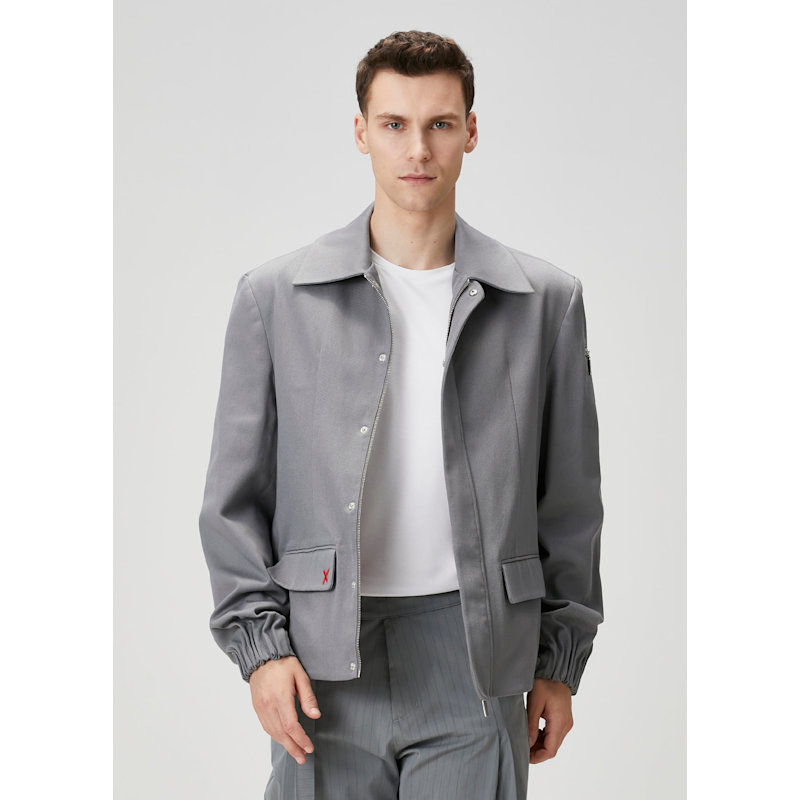 Thumbnail of Pure Cotton Puffer Gabardine Jacket image