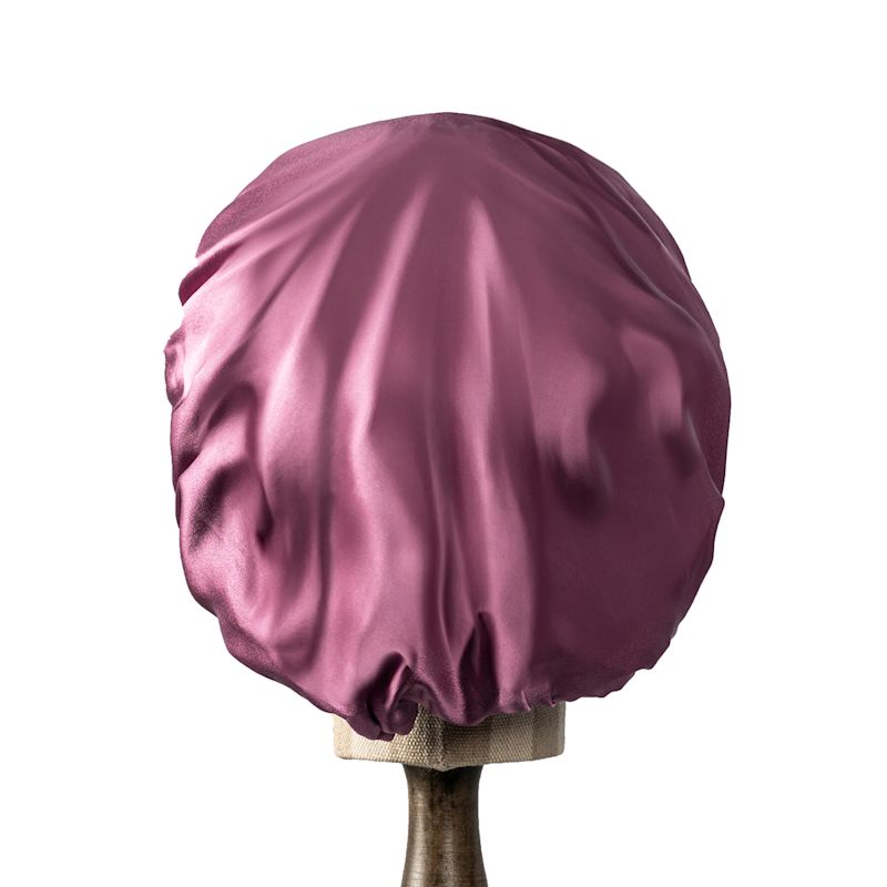 Thumbnail of Pure Mulberry Silk Double Layer Bonnet Fig Tree image