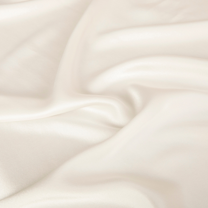 Thumbnail of Pure Mulberry Silk Seamless Flat Sheet - King - Ivory image