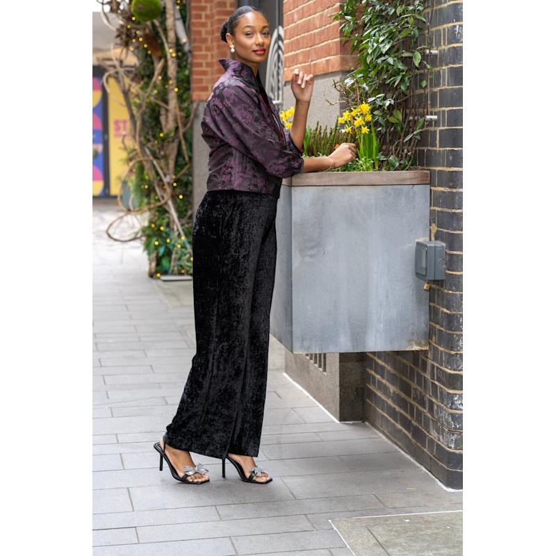 Thumbnail of Purple Flowered Jacket image