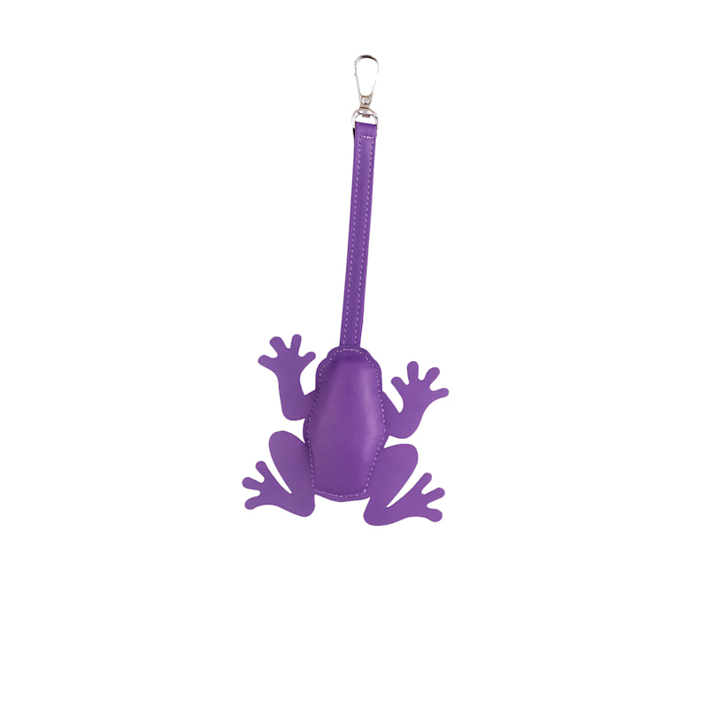Thumbnail of Purple Frog Keychain image