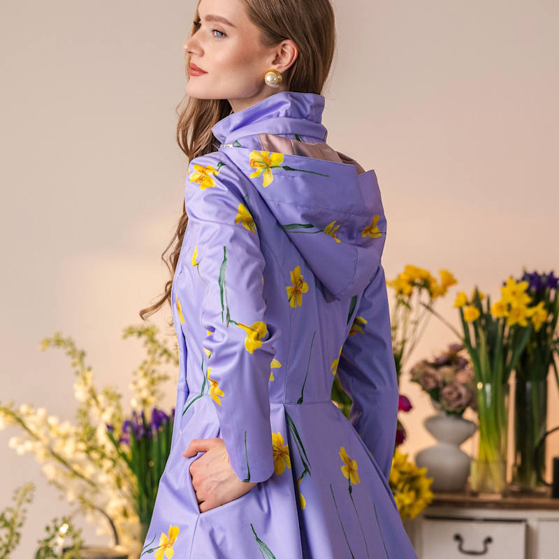 Thumbnail of Purple Jacket With Detachable Hood: Lilac Joy image