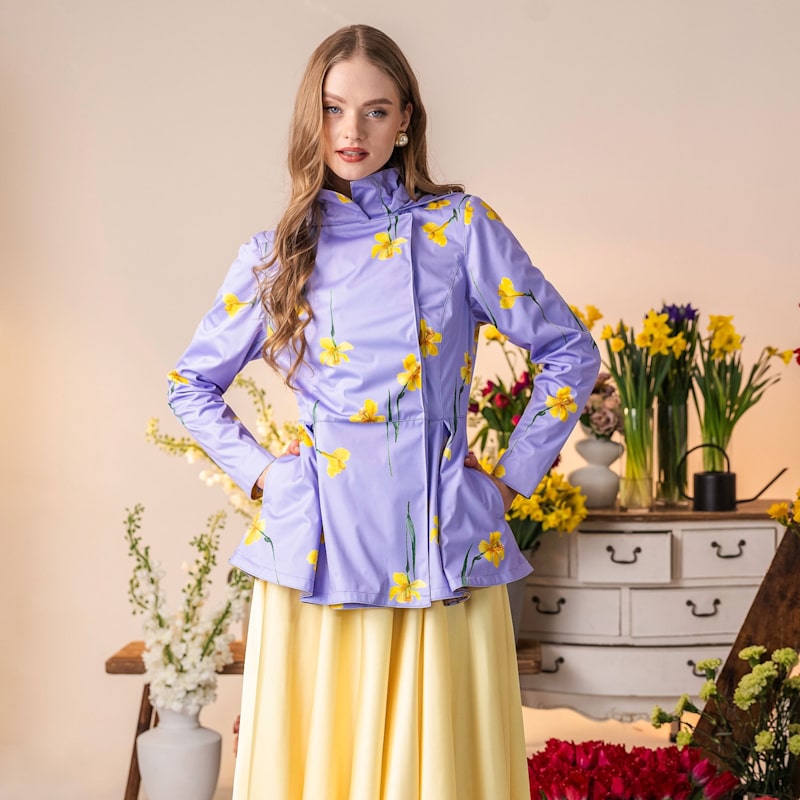 Thumbnail of Purple Jacket With Detachable Hood: Lilac Joy image