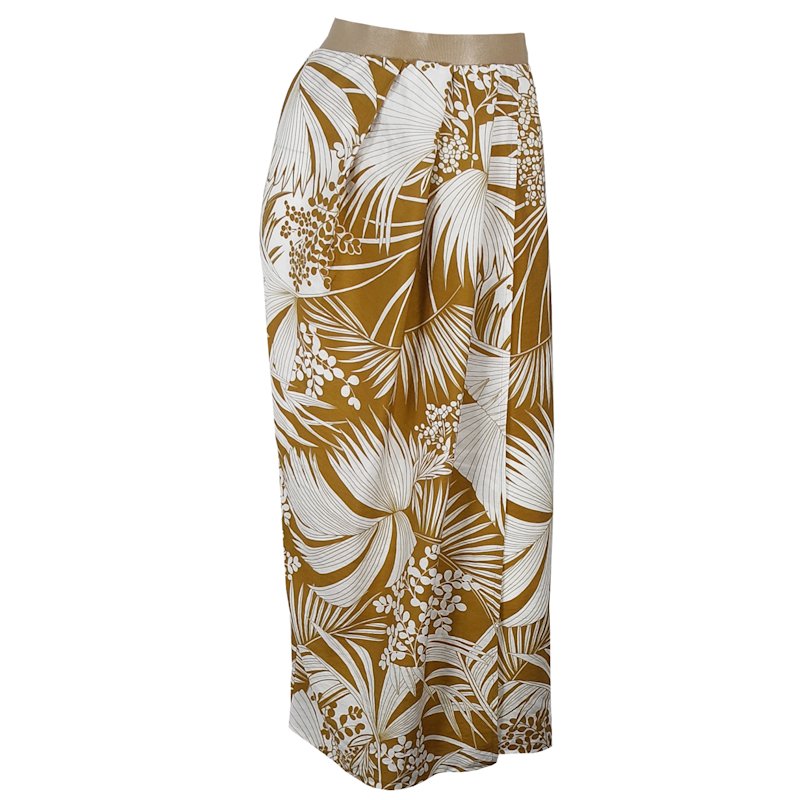 Thumbnail of Push & Pull Tropical Print Wrap Sarong Skirt image