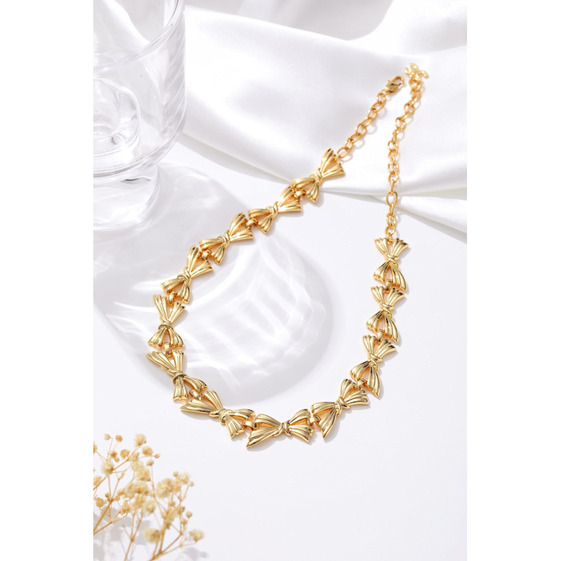 Thumbnail of Gold Butterfly Necklace image