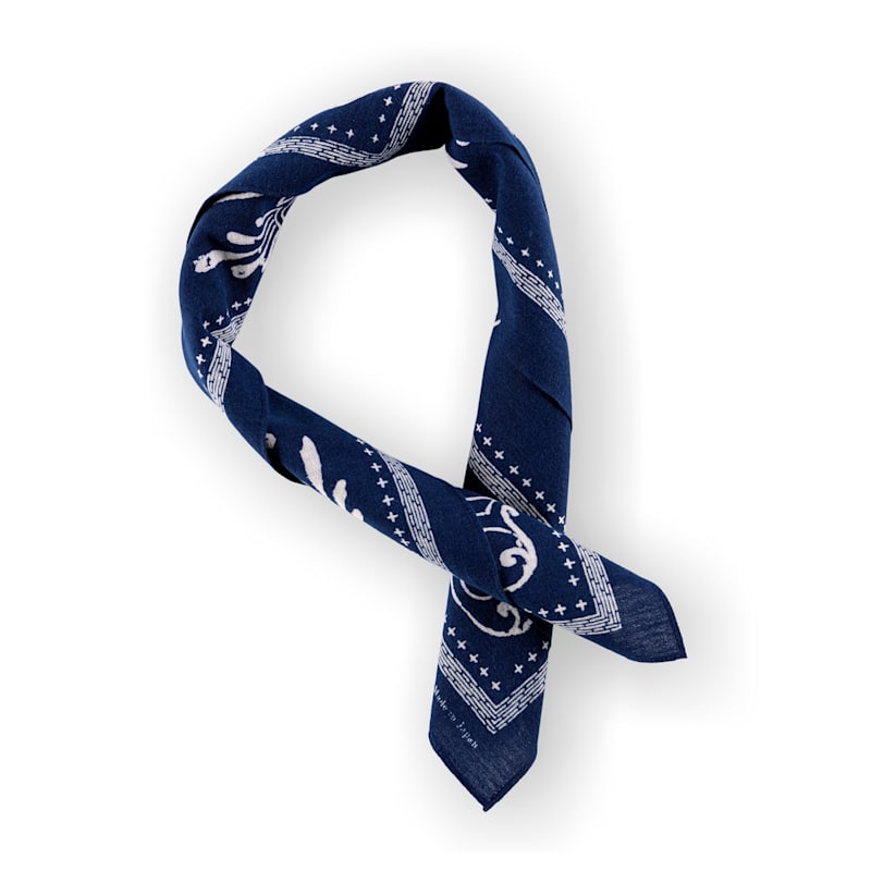 Thumbnail of Semper Iuvenis Indigo Bandana By Mindthegap image