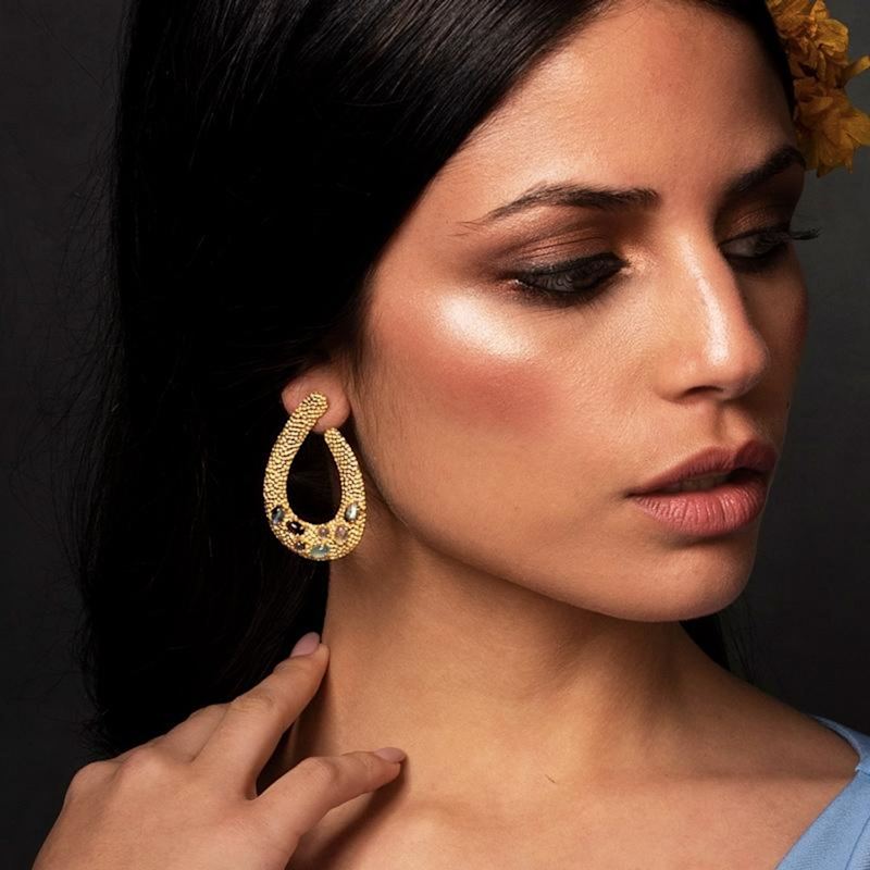 Thumbnail of Golden Persia Earrings image