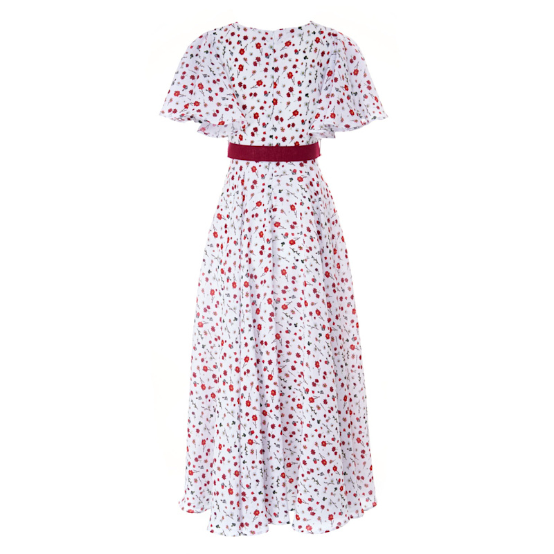 Thumbnail of Floral Print Linen Dress image