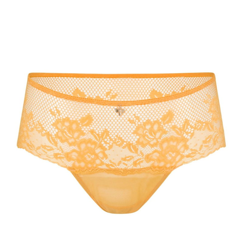 Queen Bee Gold Lace Cheeky Panty | Empress Mimi | Wolf & Badger