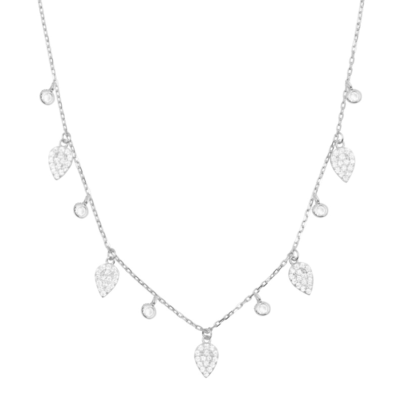 Thumbnail of Queen Choker Necklace With Crystals - Rose Gold image