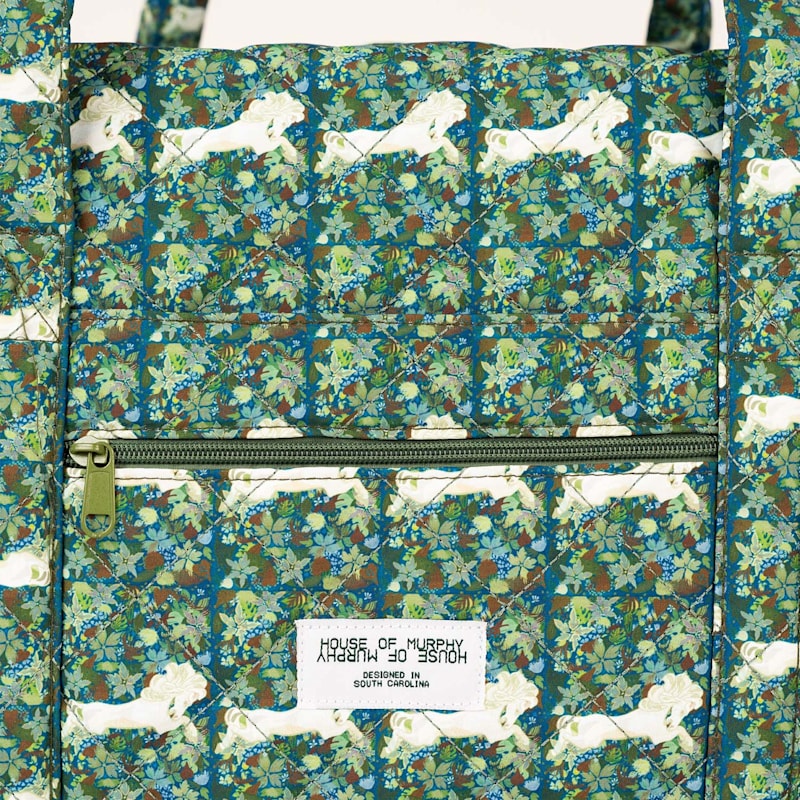 Thumbnail of Quilted Forest Prance Weekend Duffel Bag image