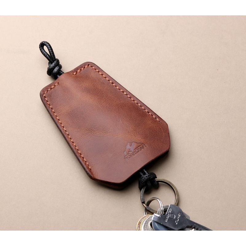 Thumbnail of Leather Key Case - Tobacco image