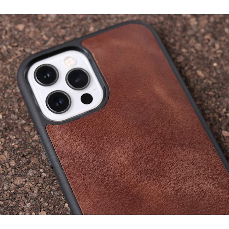 Thumbnail of Iphone Leather Case - Tobacco image