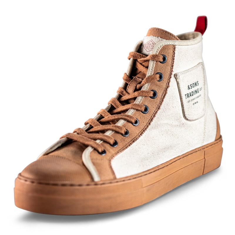 Thumbnail of &Sons Baseline Basketball High Top image