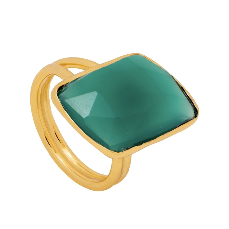 Thumbnail of Green Stardust Ring image