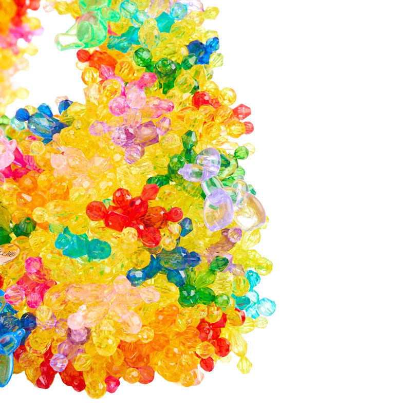 Thumbnail of Rainbow Mallow Charm Bead Bag image