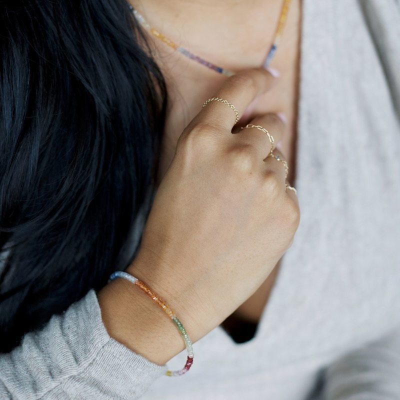 Thumbnail of Rainbow Sapphire Bracelet image