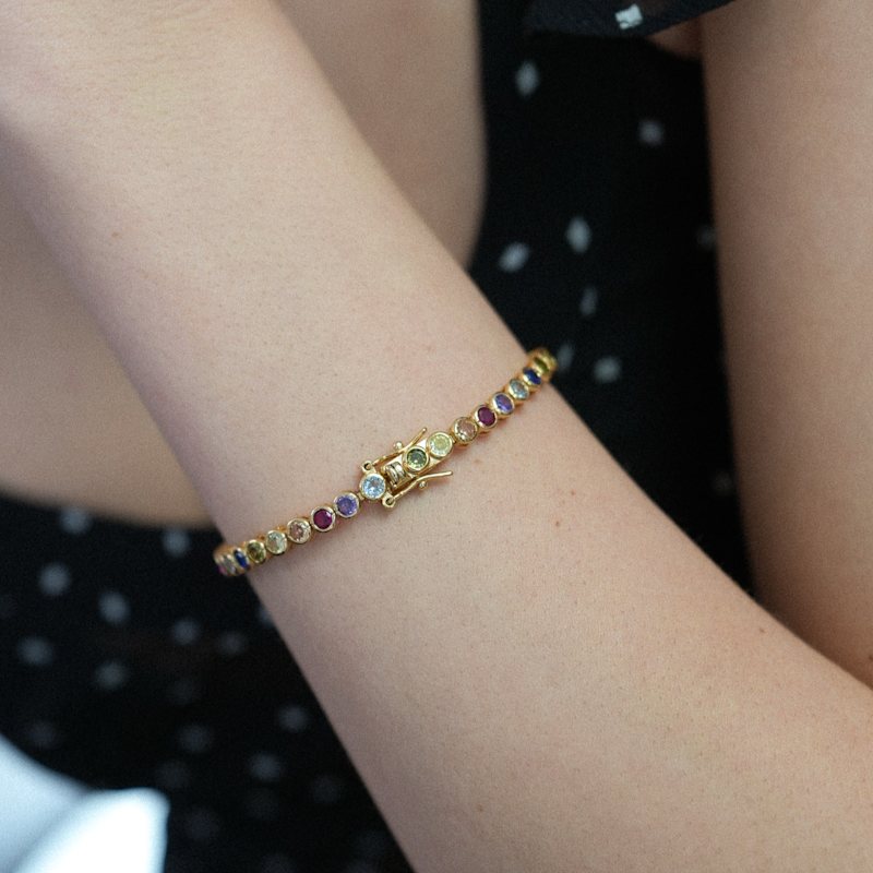 Thumbnail of Rainbow Tennis Bracelet image