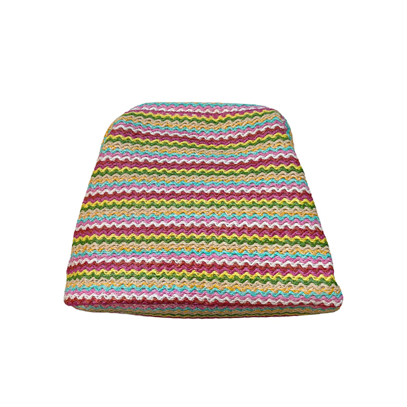 Thumbnail of Rainbow Woven Beach Clutch Bag image