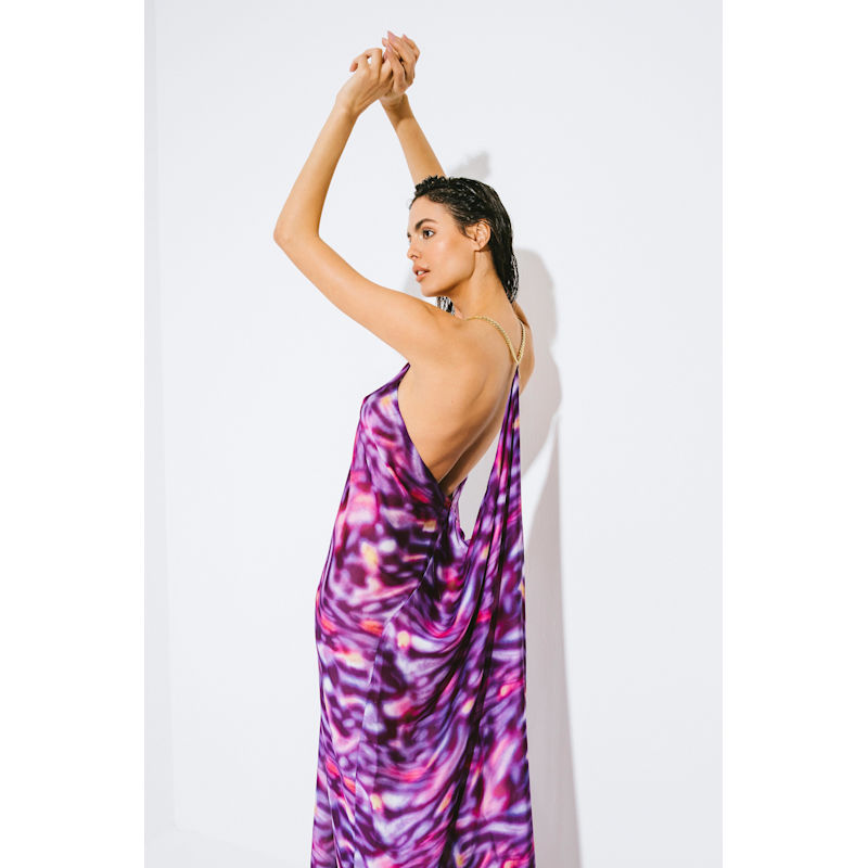 Thumbnail of Raja Dress Purple image